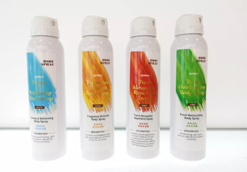 Brightening body lotion spray Brightening body lotion spray